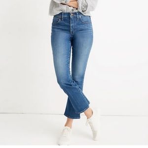 Madewell Women's Boot Cut Jeans - Blue